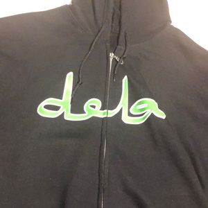 official dela “greenish” zip up